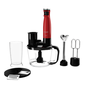 RHB 6050 KRENDELİ EL BLENDER SETİ/ KIRMIZI / 1500 W