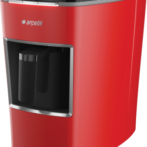 K 3400 KırmızıMİDİ TELVE SU DEPOLU TÜRK KAHVESİ MAKİNESİ / KIRMIZI / TEKLİ