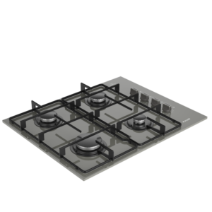 OCD D 651-1 EKG Gazlı Cam Tablalı Ocak