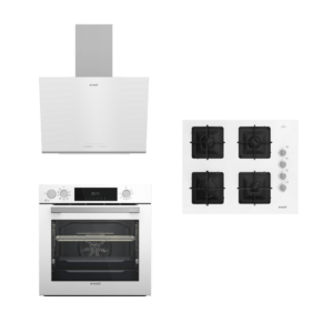 Arçelik KARE OCAKLI BEYAZ BUHAR DESTEKLİ AFRY ANKASTRE SET