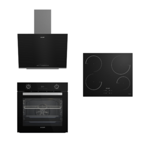 Arçelik YENİ İNDÜKSİYONLU SİYAH CAM ANKASTRE SET