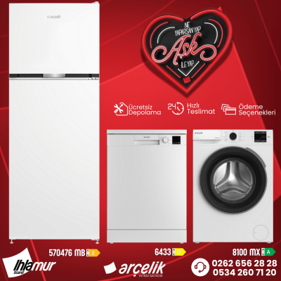 Arçelik Beyaz Eşya Seti