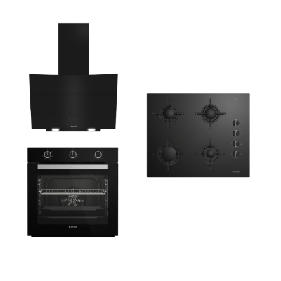 Arçelik SÜPER SİYAH CAM ANKASTRE SET